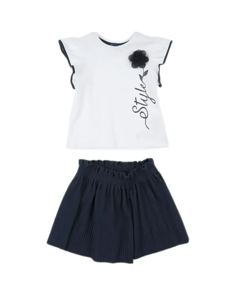 Chicco Set za djevojčice Style, Bijelo-plavi