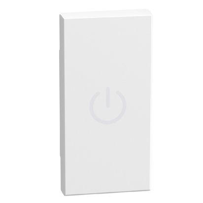 BTicino AX Tipka za bojler Light Now YW4916S, Bijela