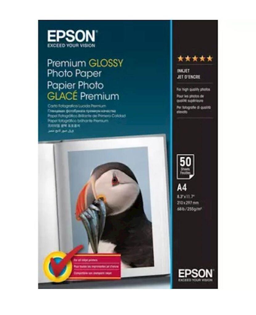 Epson Foto papir Premium Glossy, A4, 50 listova, Bijeli