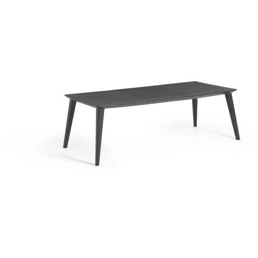 Allibert Baštenski sto Lima, 240 cm, Crni