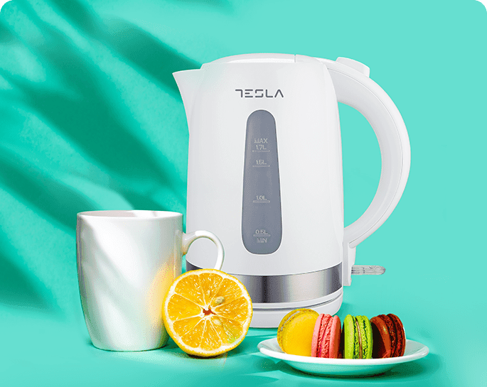 Tesla Kuhalo za vodu KT200WX, 2200 W, 1.7 l, Bijelo