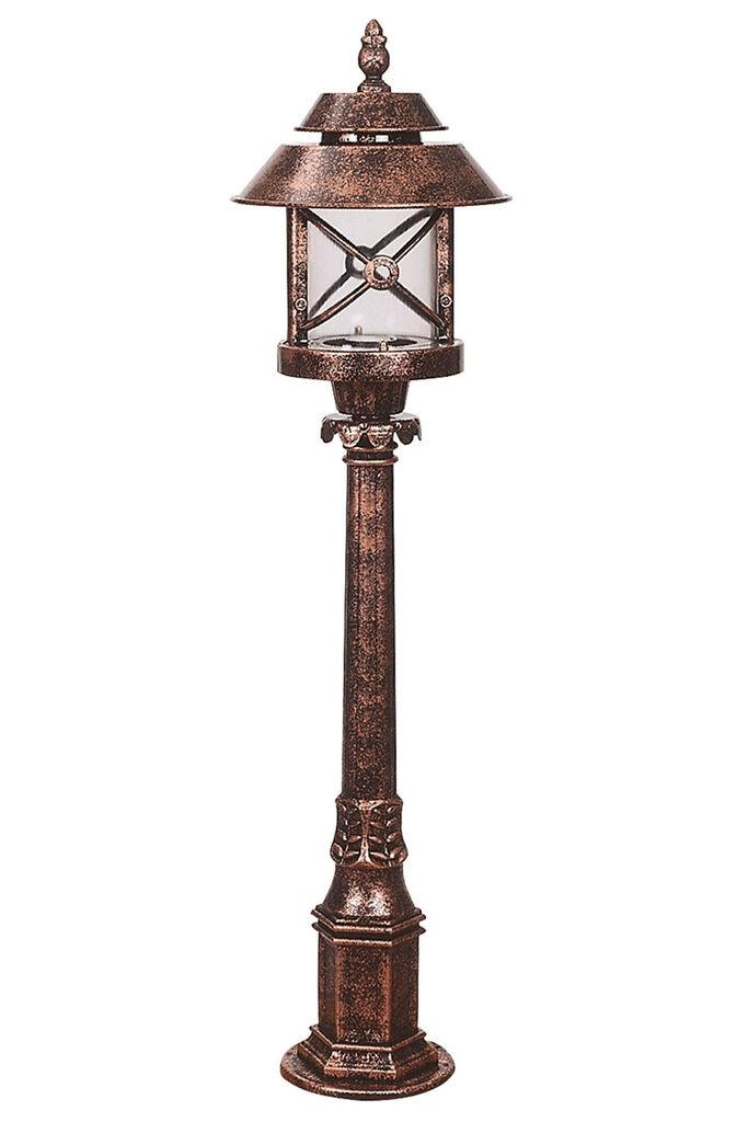 Opviq Vanjska lampa BSU-68199-BKR-B, 100 cm, Podna, IP65, E27, 60W, Smeđa