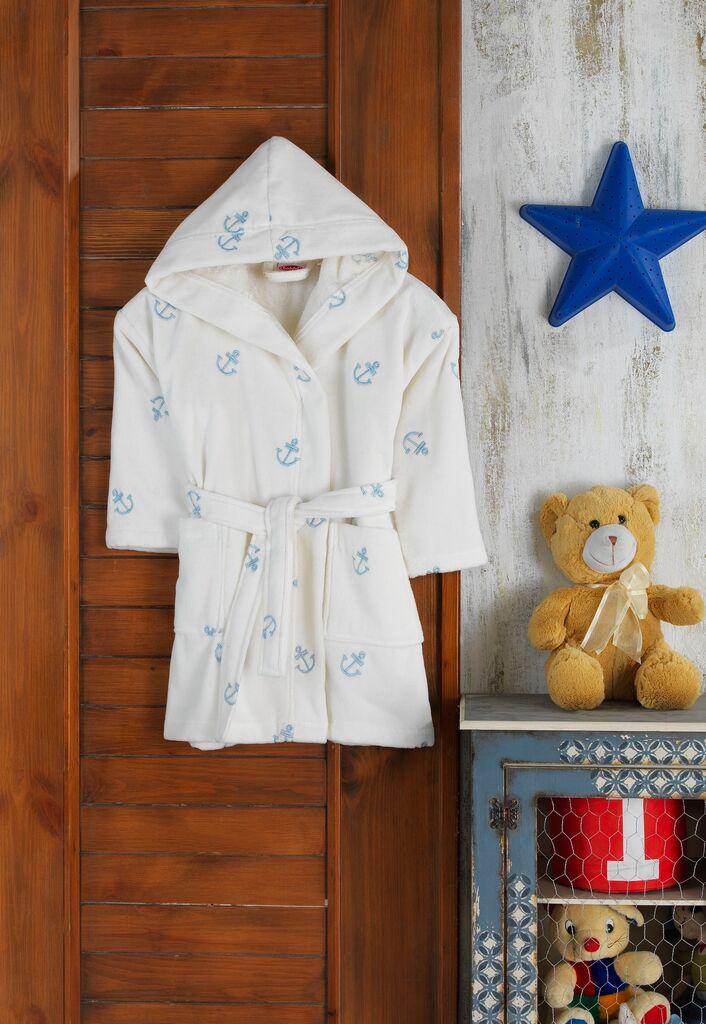 L'essentiel Maison Dječji bade mantil Marin, bijeli