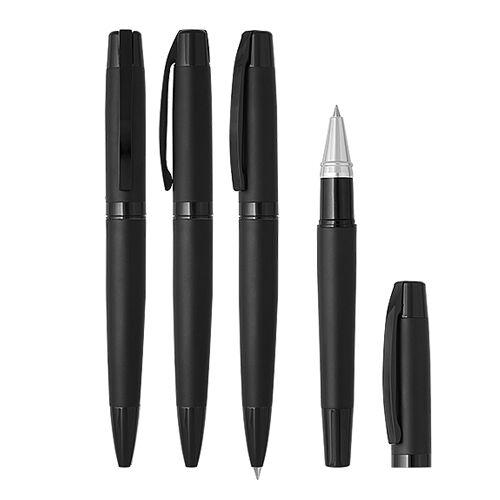 Regent Hemijska olovka i roler Pantera, Metalni,  Crni