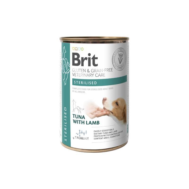 Brit Mokra hrana za sterilisane pse, Bez glutena i žitarica, Losos i grašak, 400g
