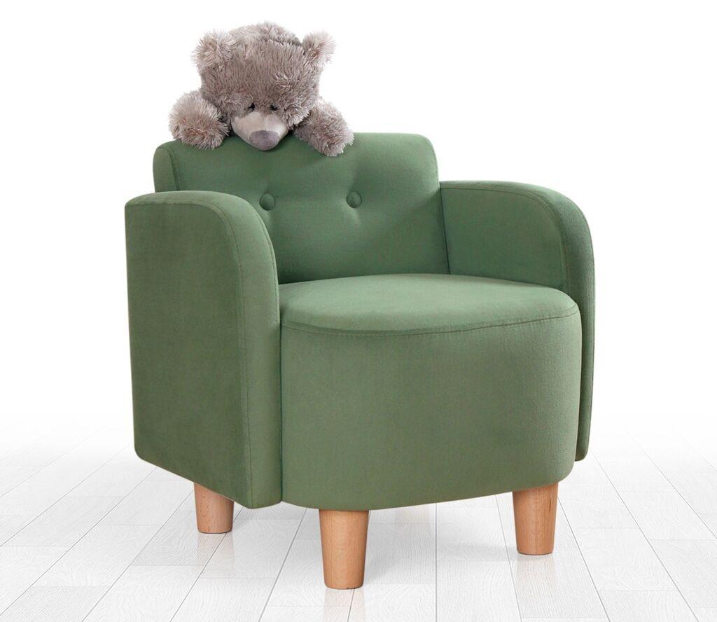 Atelier del Sofa Dečija fotelja Volie, Maslinasta