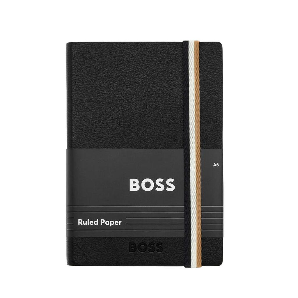 Hugo Boss Notes Iconic HNM421AL dikto, A6, Crni