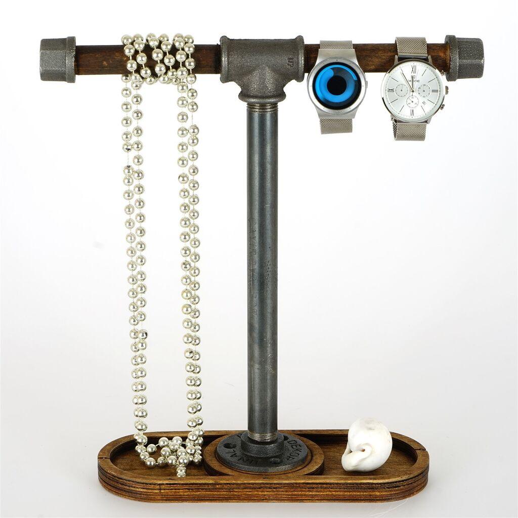 Aberto Design Držač za sat BORURAF270, 33x32x9cm, Smeđa