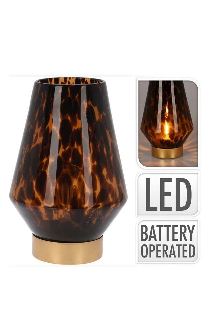 Millery Stolna lampa AC6007000, 24 cm, Smeđa