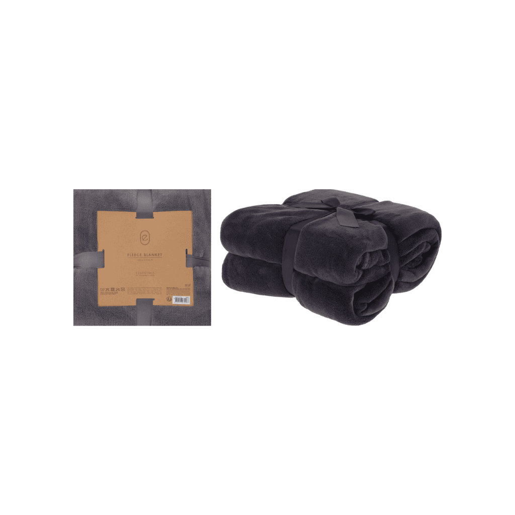 Millery Deka od flisa HZ1011860, 180x230 cm,Tamnosiva