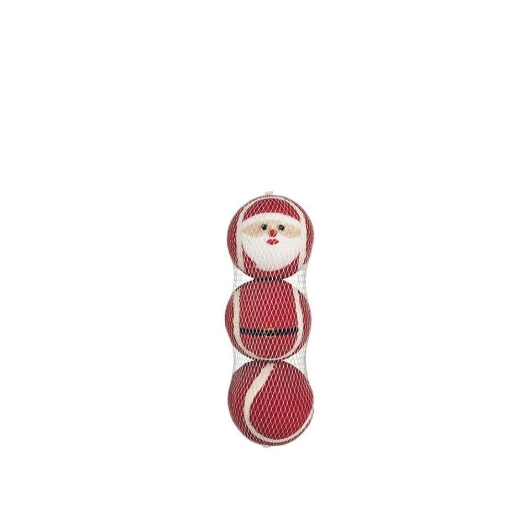 Nobby Igračke za pse Xmas Santa, 3 Komada, 4.5cm, Crvene