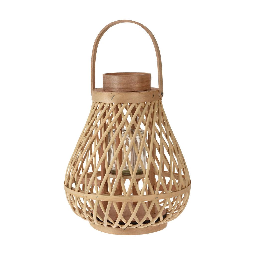 Millery Lampion ratan Natur 430000500, 25x30 cm, Smeđi