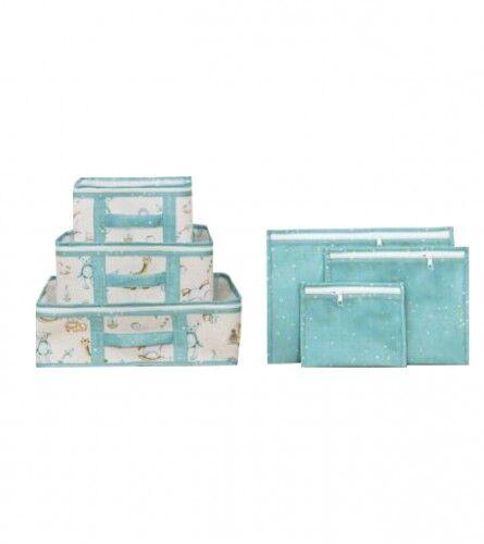 Alas Set za putovanje, Baby, 6 komada, Svijetloplavi