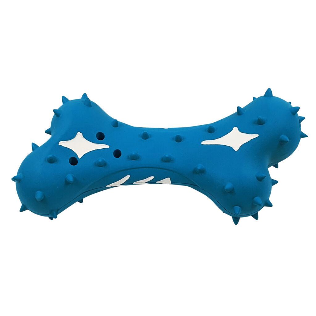 Nobby Rashladna igračka za pse Rubber Cooling Bone, 17cm, Plava