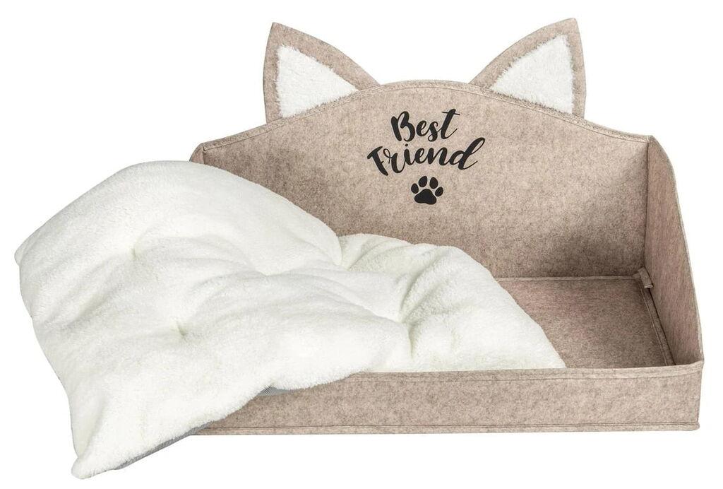 Alas Kućica za mačke sa jastukom, Krem