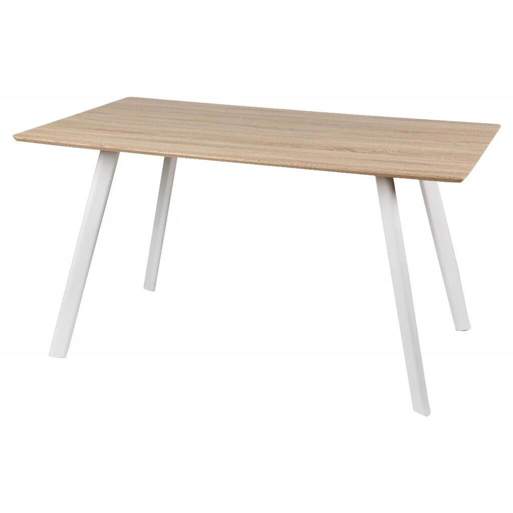 Milleryt Blagovaonski stol Notos, 140x80x75cm. MDF, Bijeli