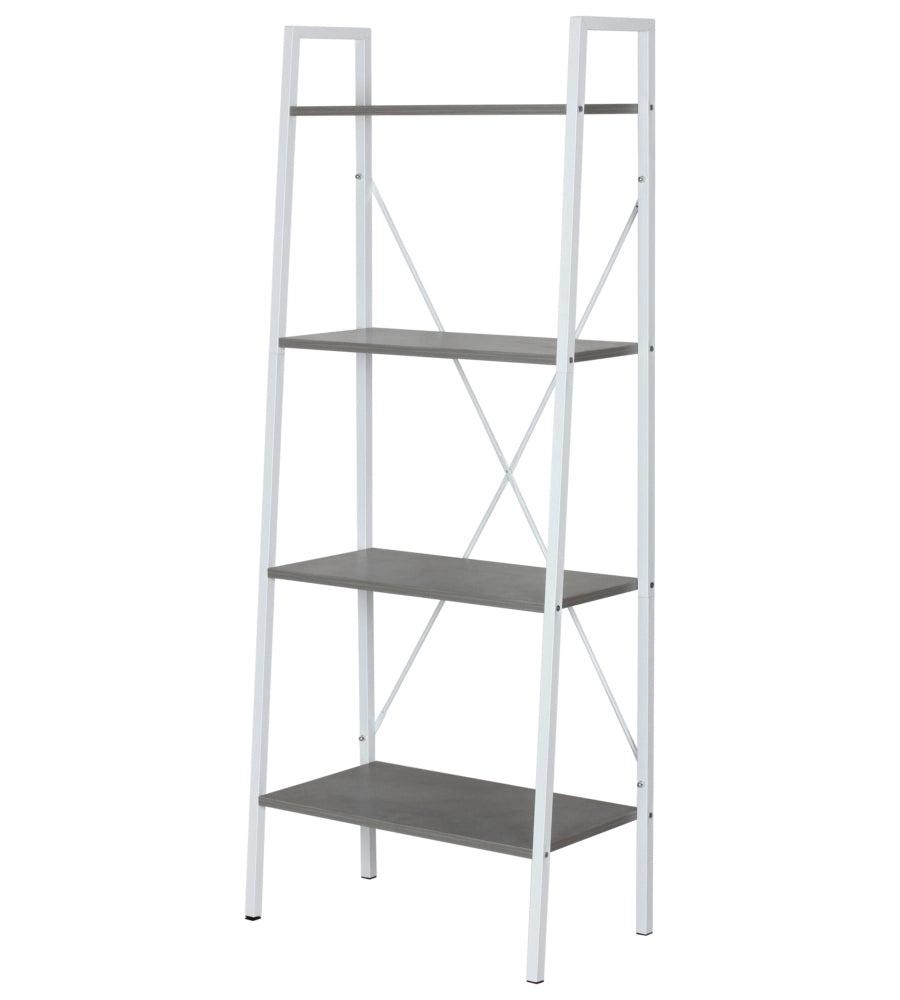 Milleryt Polica Fresno, 60x32x148cm, Metalni okvir, Bijeli