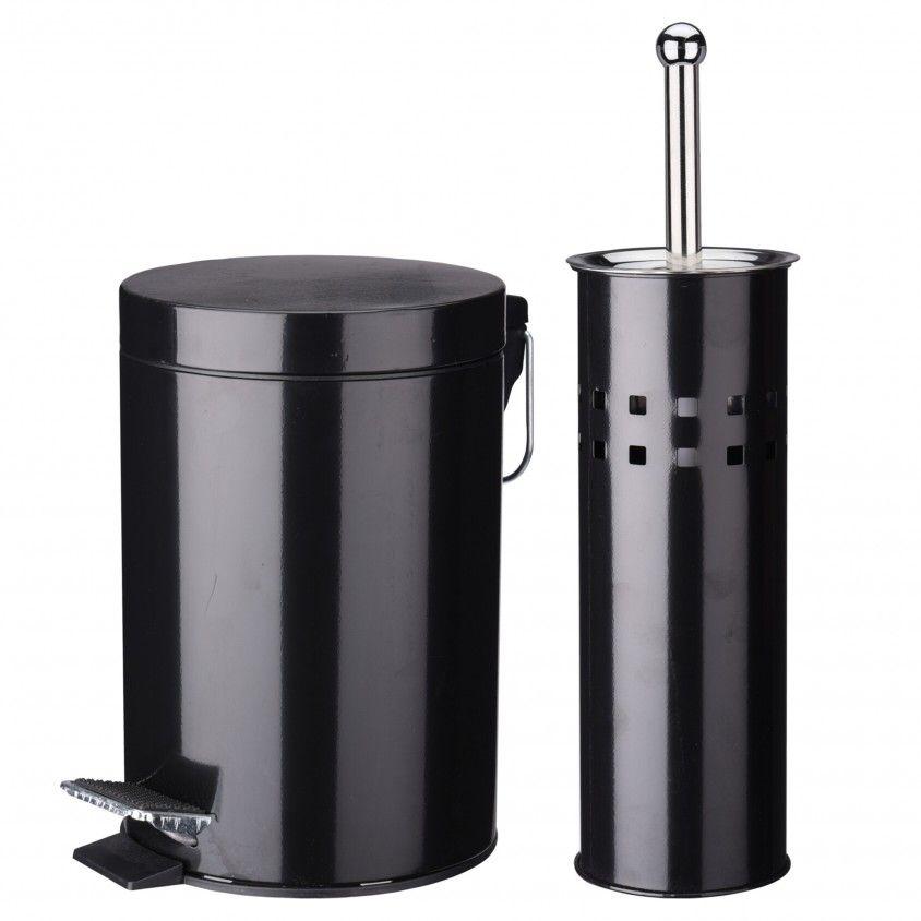 Millerykop Kupaonski set 170481410, 2 komada, Crni