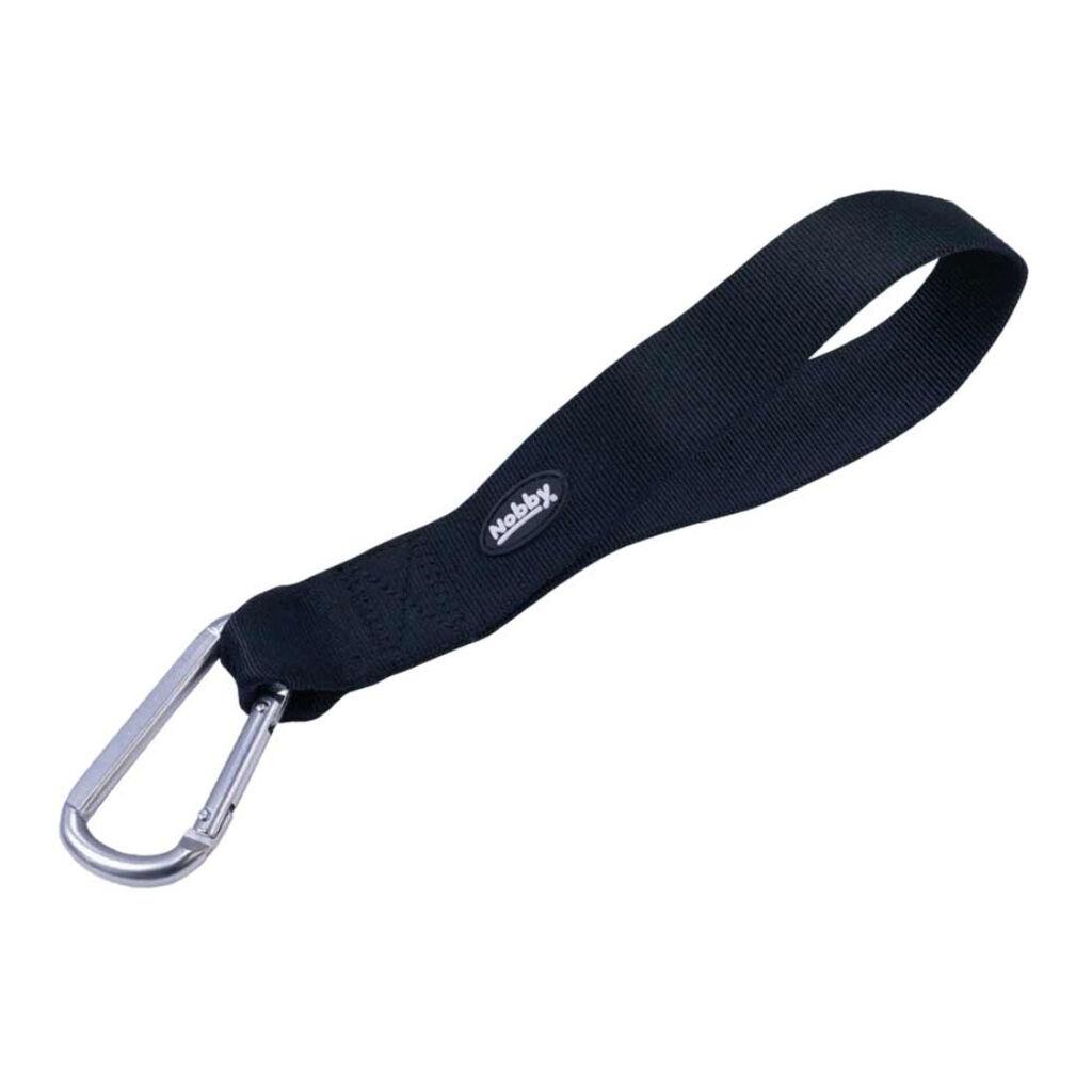 Nobby Automobilski povodac za pse Belt, 38mm, 30cm, Crni