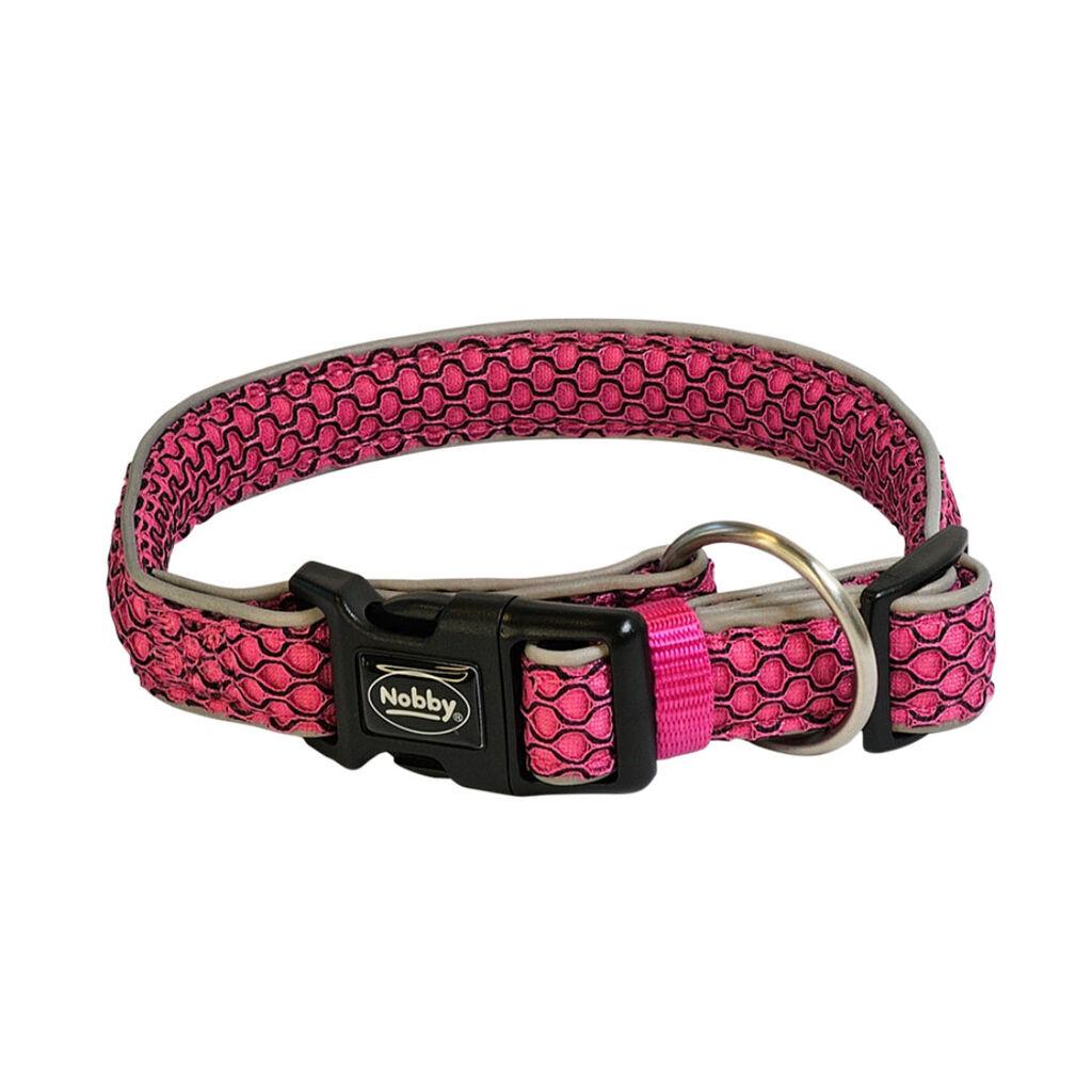 Nobby Ogrlica za pse Mesh Air, 25mm, Roze