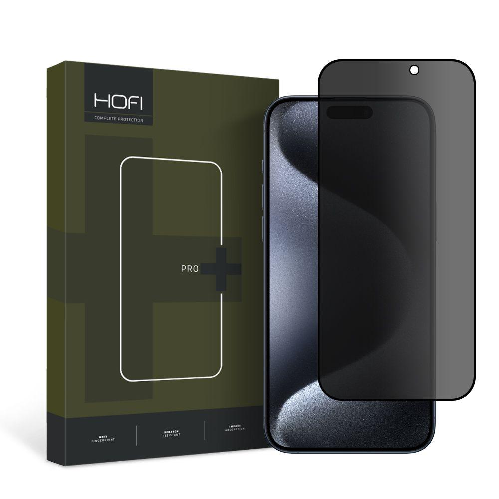 Hofi Zaštitno staklo za mobilni telefon Iphone 15 Pro Anti Spy