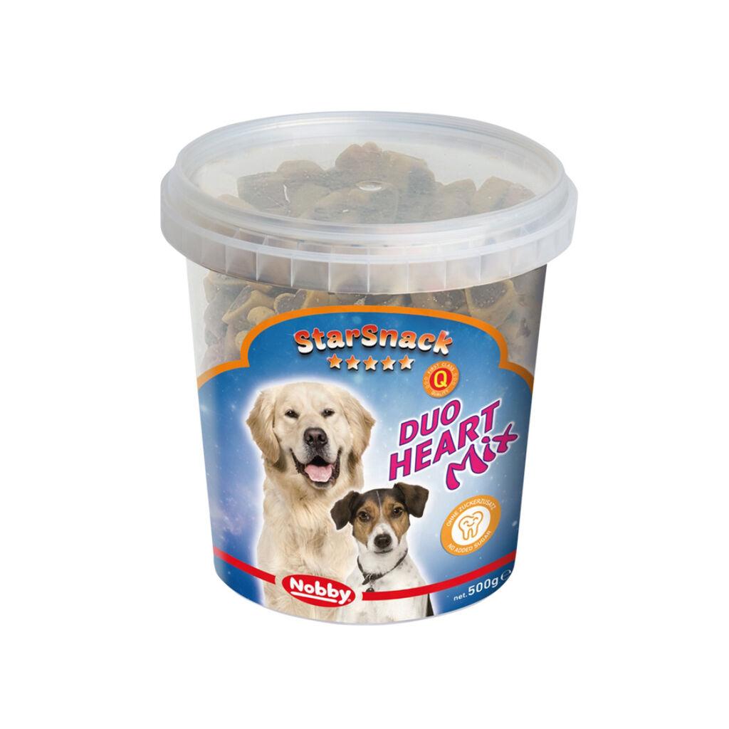 Nobby Poslastice za pse Starsnack Duo Heart Mix, 500g