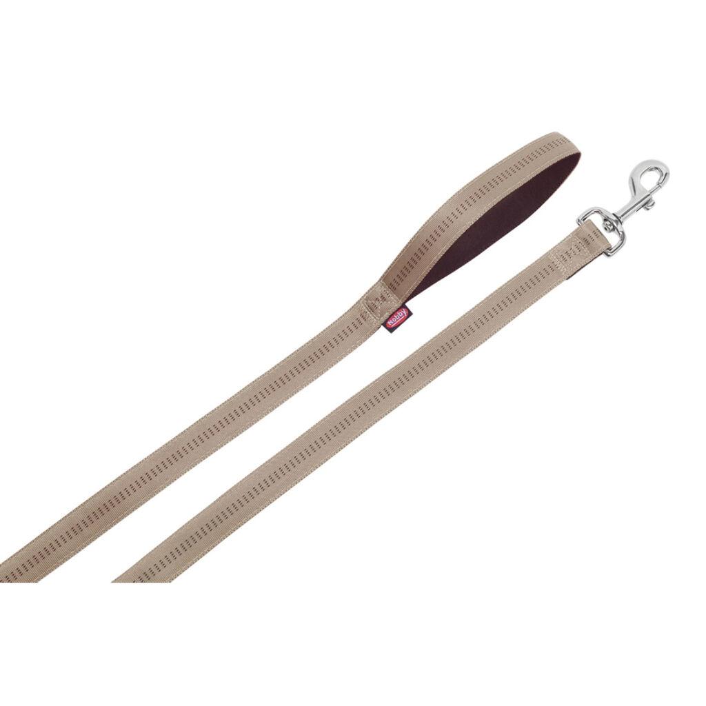 Nobby Povodac za pse Softgip, 120cm, 15mm, Bež