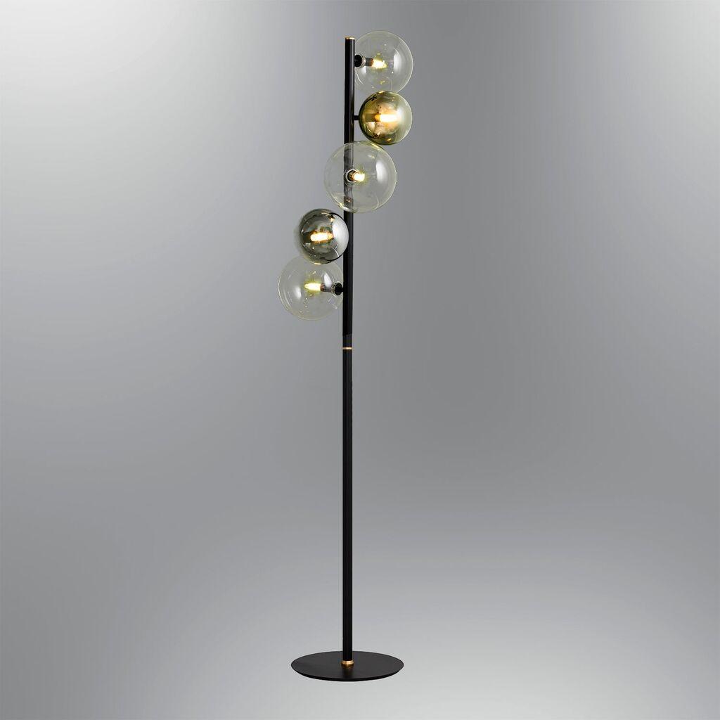 Milleryt Podna lampa 3116-L, Crna