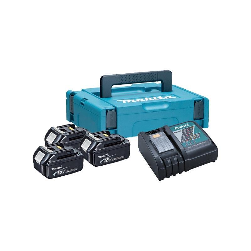 Makita Baterija BL1840 4Ah 18V, punjač i kofer, 3 komada