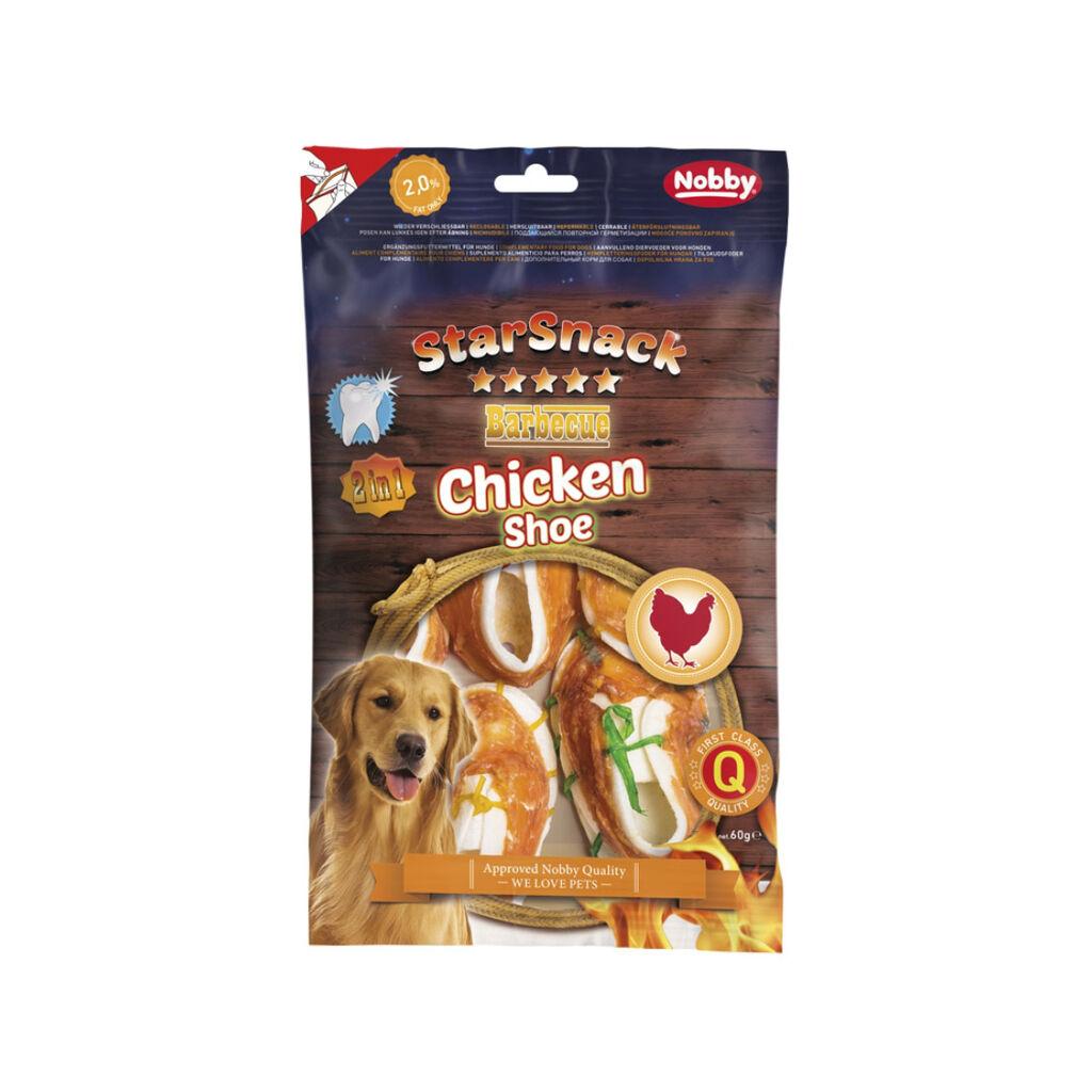 Nobby Poslastice za pse Starsnack Chicken Shoe bunt, 60g