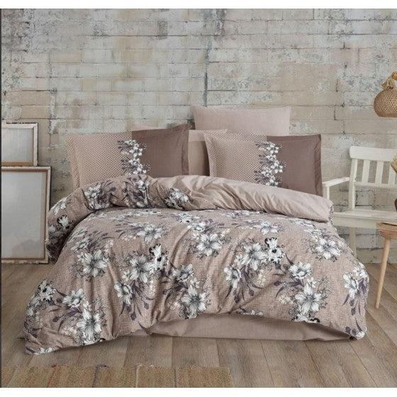 Milleryt Dupla posteljina Ranforce Elvira, Bež