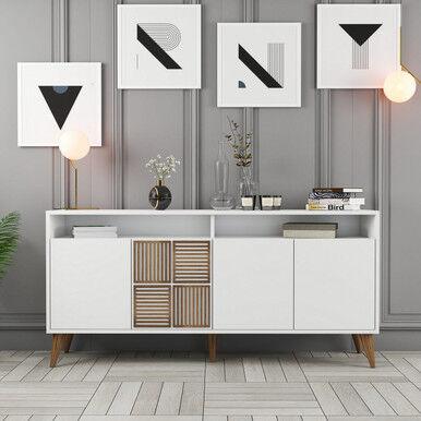 Hanah Home Komoda Milan, 160x78x35cm, Bijela