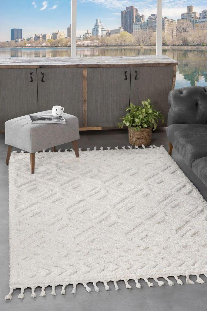 Conceptum Hypnose tepih 830B, pravokutni, 240 x 340 cm, bež