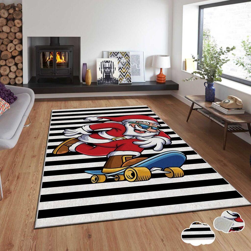 Conceptum Hypnose tepih s novogodišnjim motivima Asr-Crpt-46, Pravougaoni, 160 x 230 cm, Šareni