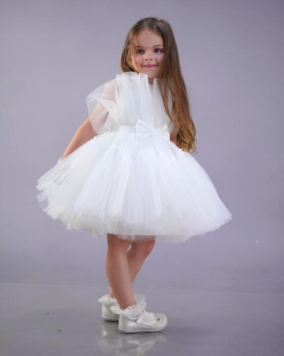 Svečana haljina za djevojčice, Bijela