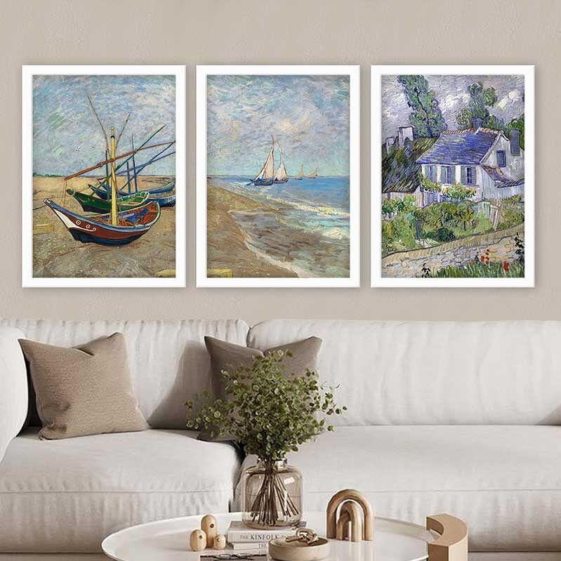 Wallity Set uramljenih slika 3BC_UN3864925, 3 dijela