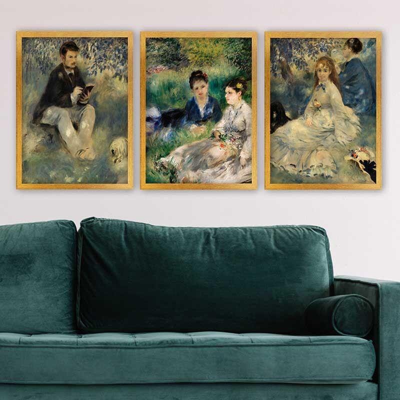 Wallity Set uramljenih slika 3AC_UN894914, 3 dijela