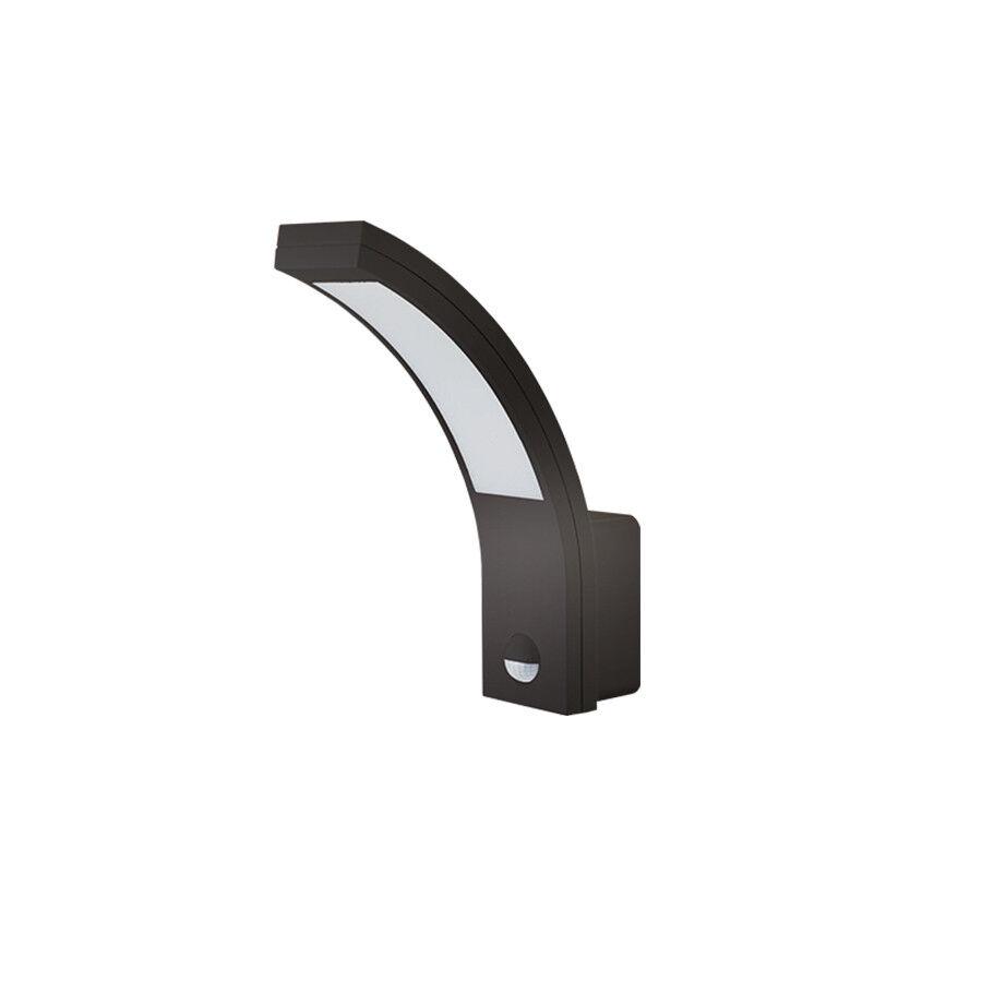 MASS-light Vrtna lampa LED zidna sa senzorom ST53 4000K crna