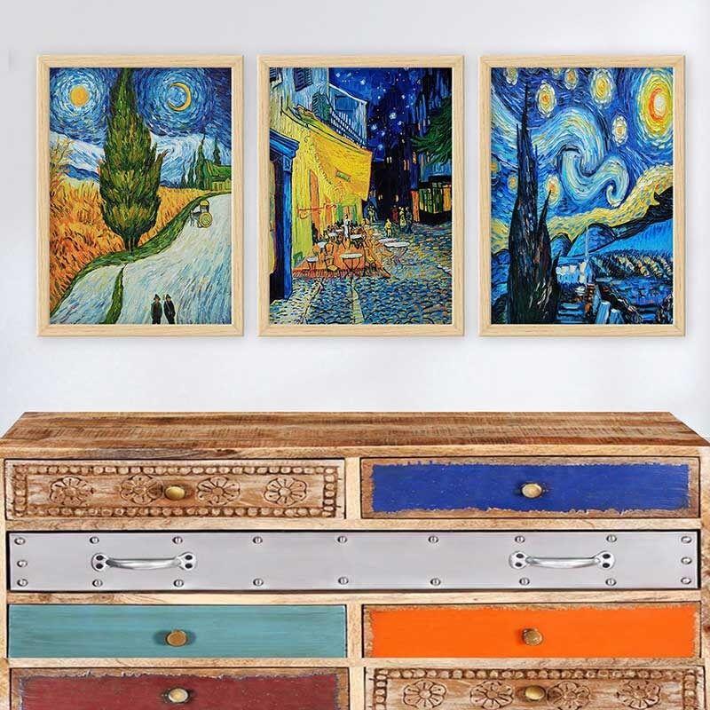 Wallity Set uramljenih slika 3NTC_UN78512, 3 dijela