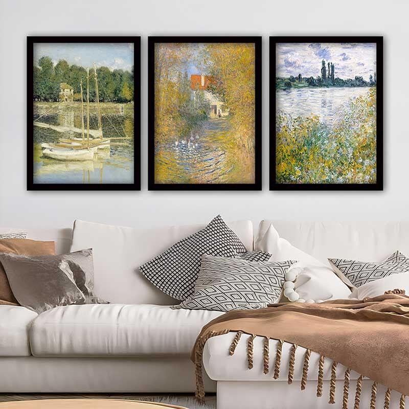 Wallity Set uramljenih slika 3SC_UN2680258, 3 dijela