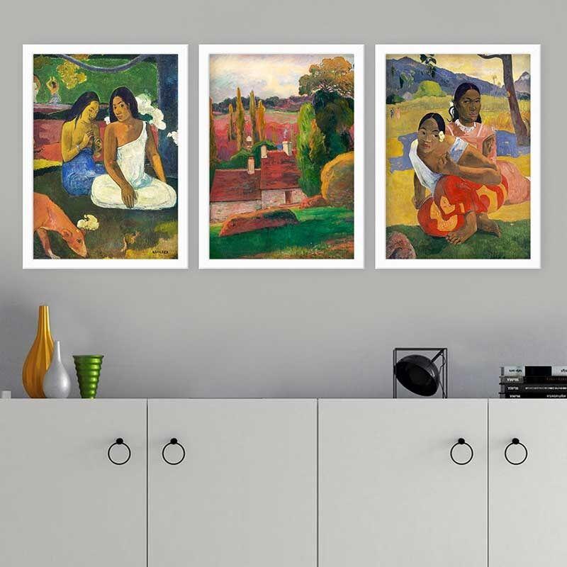 Wallity Set uramljenih slika 3BC_UN1233897, 3 dijela
