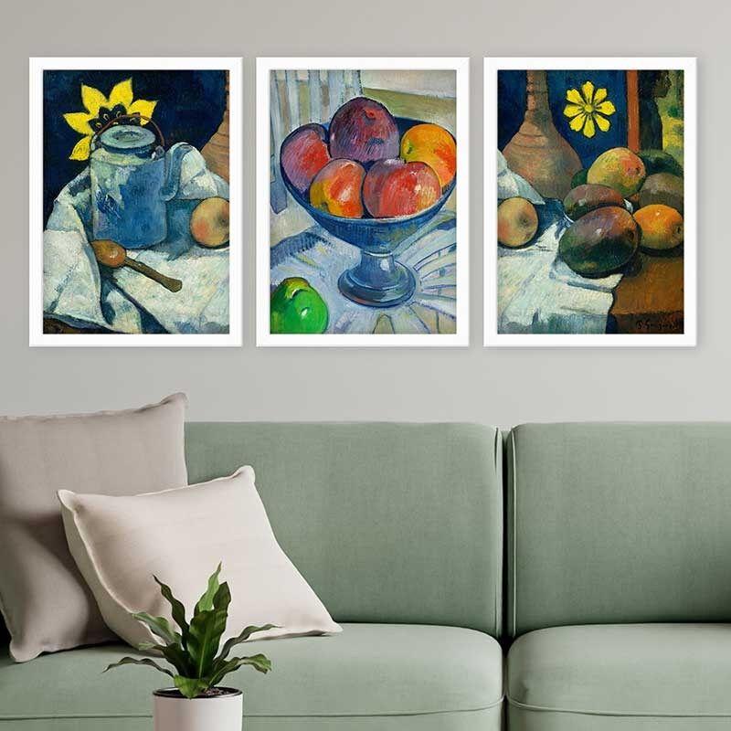 Wallity Set uramljenih slika 3BC_UN1233904 , 3 dijela