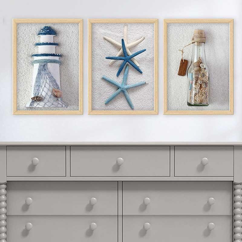 Wallity Set uramljenih slika 3NTC_25445214, 3 dijela