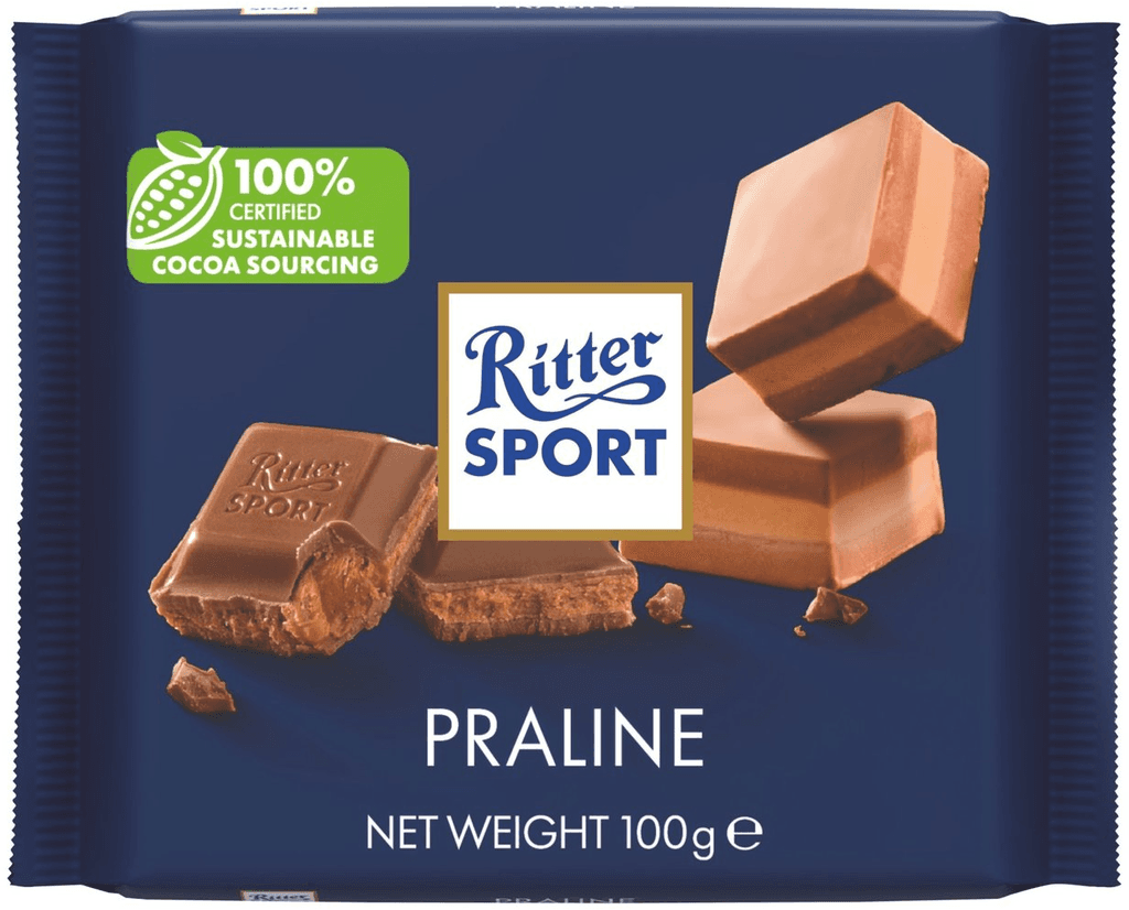 Ritter sport Mliječna čokolada Praline, 100g
