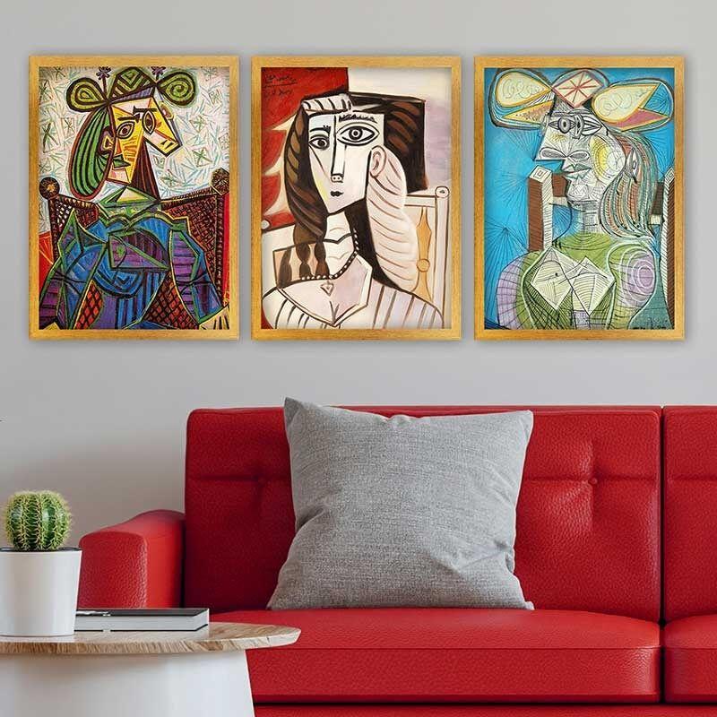 Wallity Set uramljenih slika 3AC_UNPP30, 3 dijela