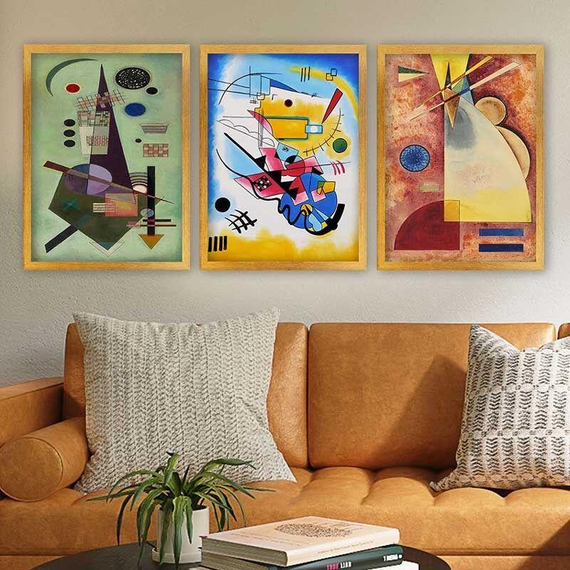 Wallity Set uramljenih slika 3AC_UN14832, 3 dijela