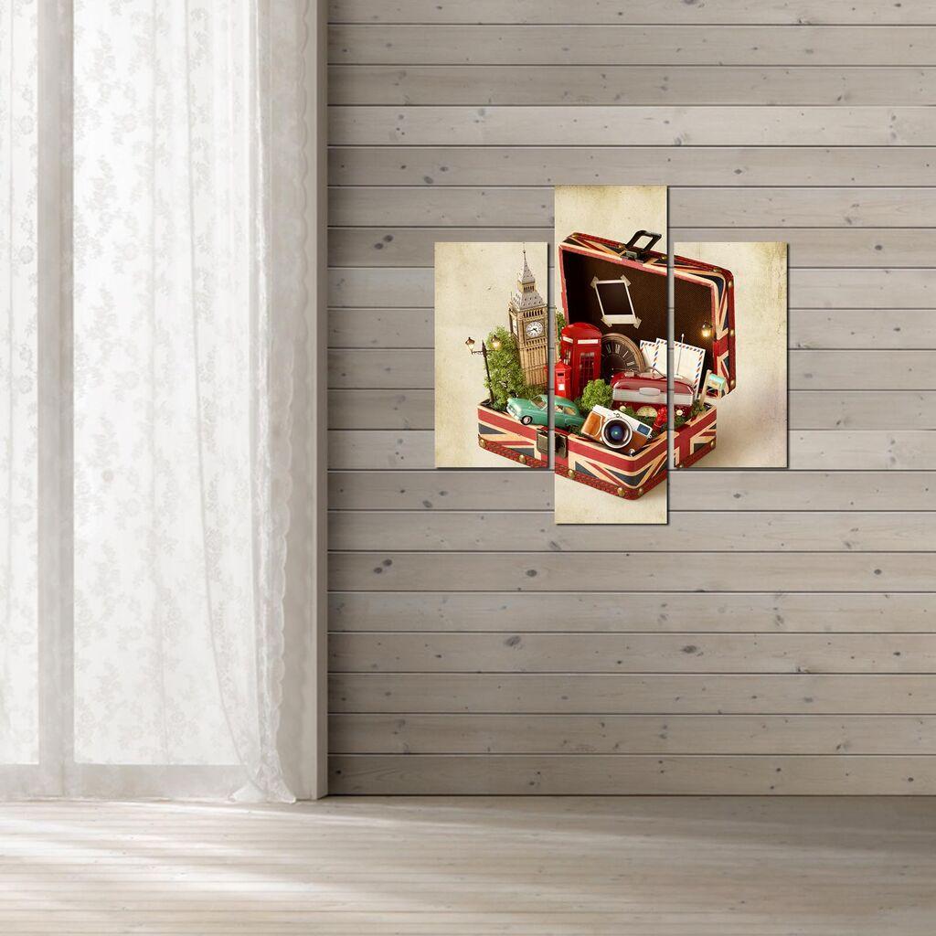 Wallity set slika 3MDF-080, 3 dijela