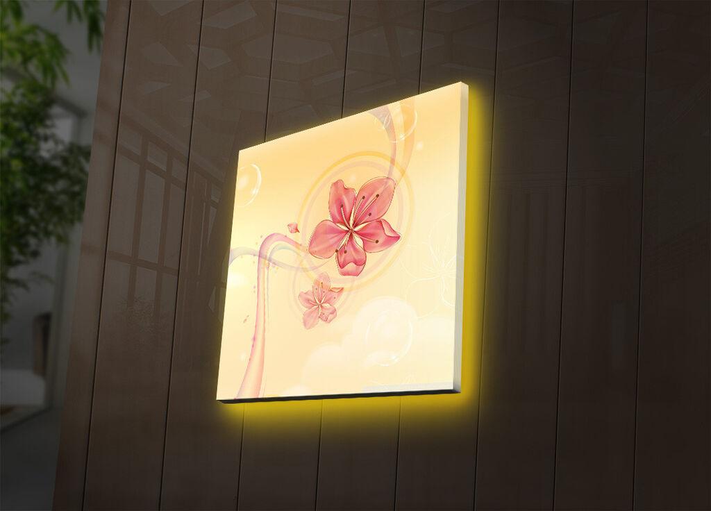 Zidna slika sa LED osvetljenjem 2828DACT-51, 28x28 cm