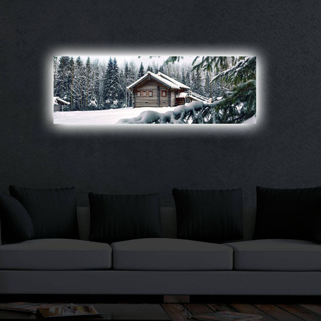 Zidna slika sa LED osvetljenjem 3090DACT-34, 30x90 cm