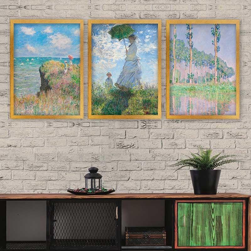 Wallity Set uramljenih slika 3AC_UN547252, 3 dijela